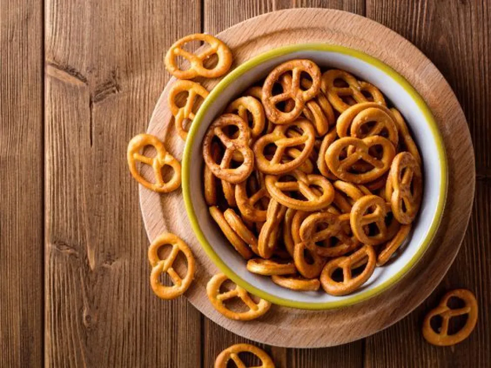 Mini pretzels salados: te enseñamos a hacer este snack de manera fácil