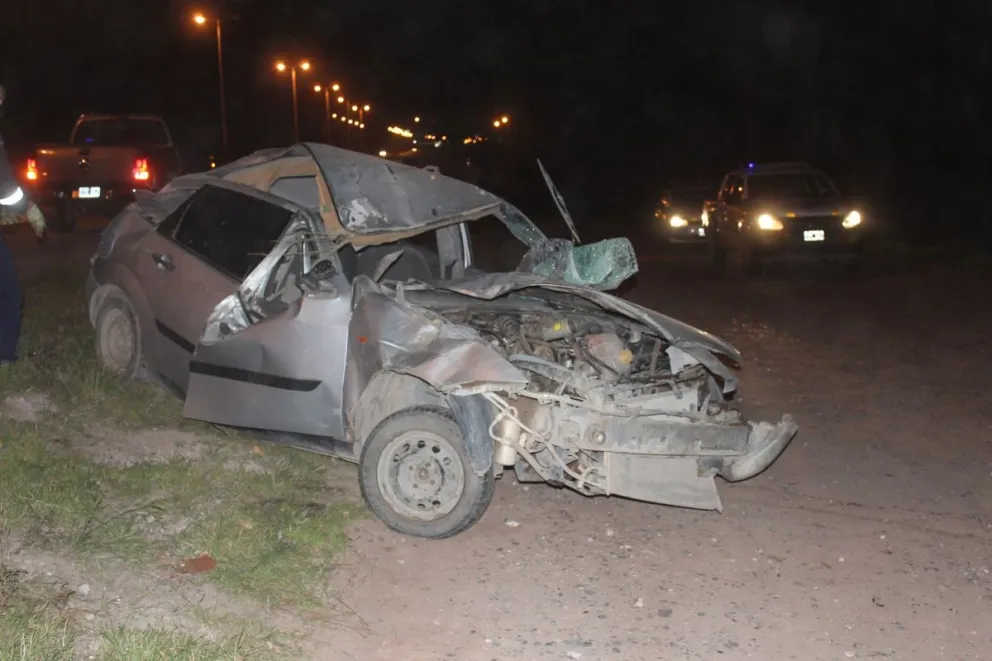 Accidente en Ruta 7: El conductor manejaba borracho y terminó volcando ...