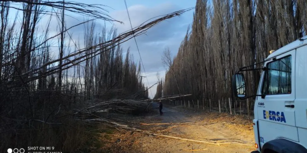 Se cortó la luz en el centro por una falla en el alimentador troncal "Sarmiento" 