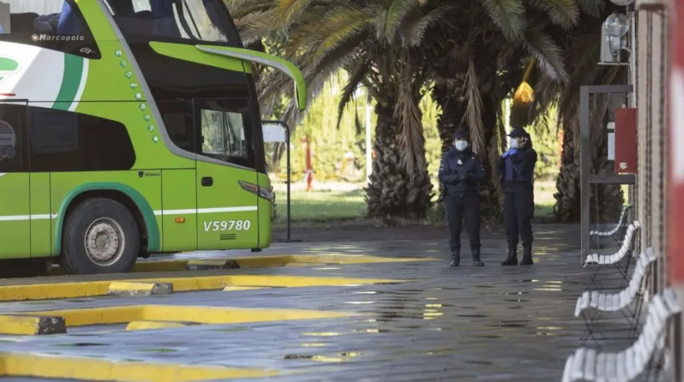 Se robaron las encomiendas de una oficina de transporte