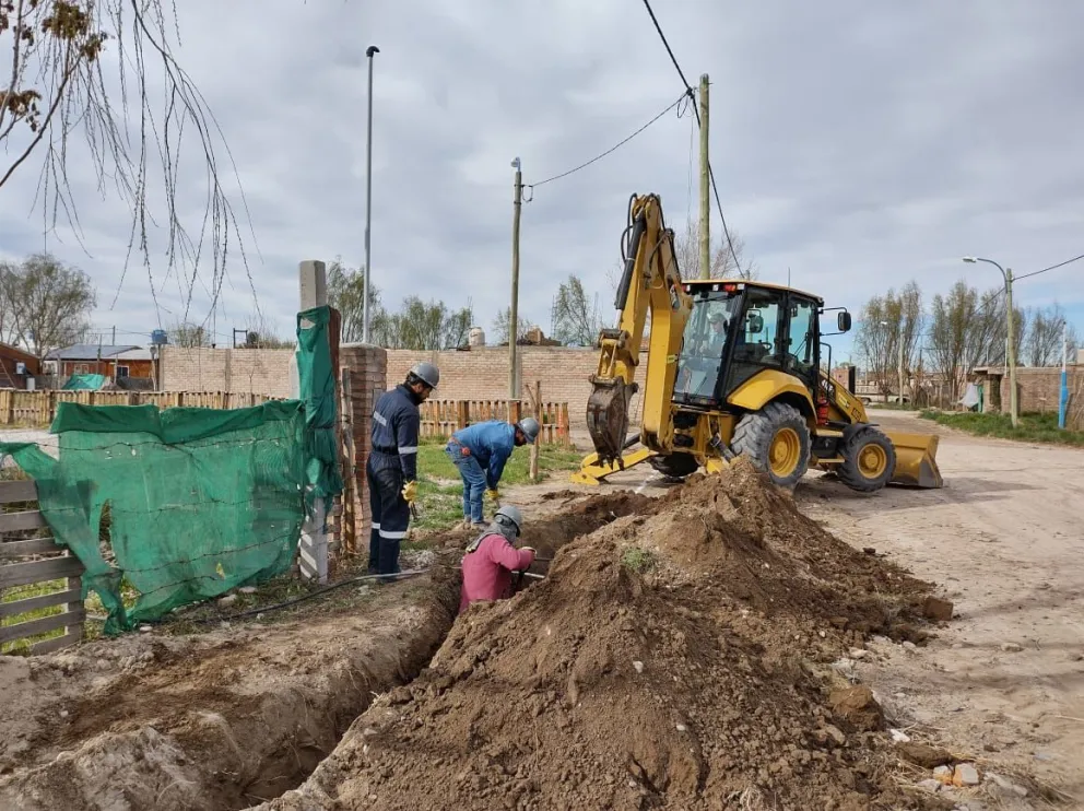 Se trata de la contratación de maquinarias, equipos y materiales para la obra de gas. Foto: archivo