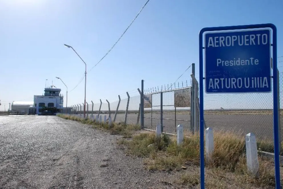 Otra vez sopa: robaron el alambrado del Aeropuerto de Roca