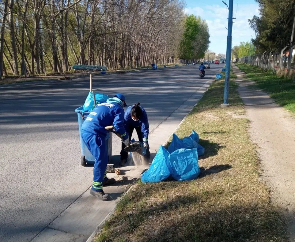 Mirá cuáles fueron los trabajos realizados la última semana del año en la ciudad 