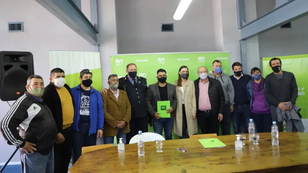 Cuatro clubes roquenses recibieron aportes económicos gracias al Programa Más Deporte