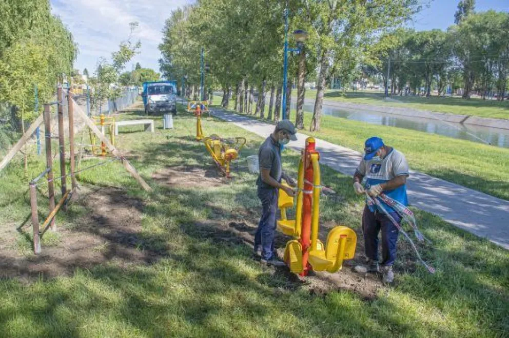 La ciudad suma otra plaza saludable, mirá dónde está ubicada 