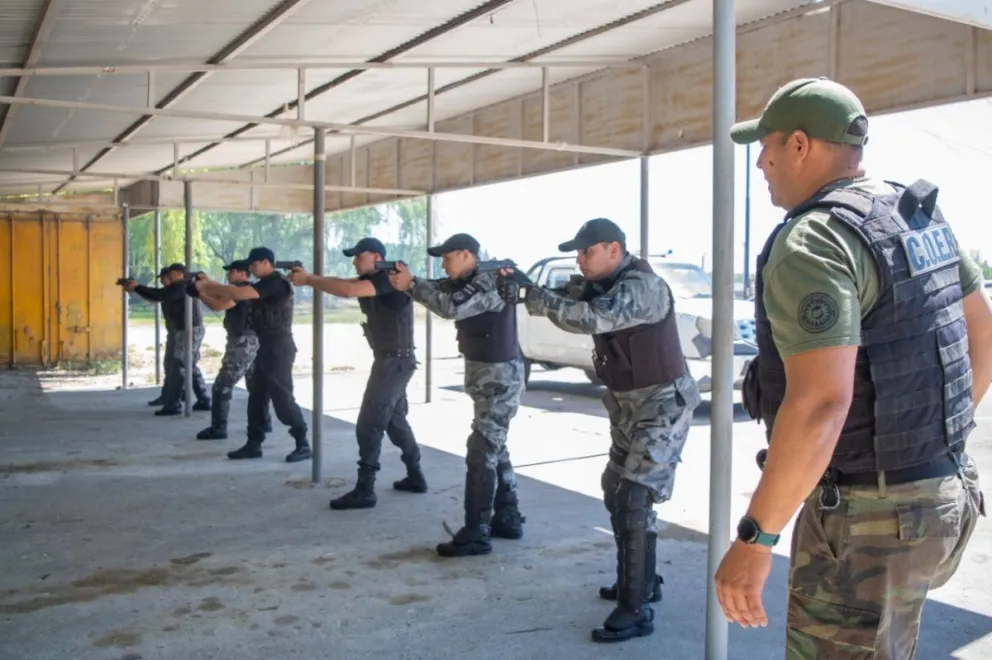 Día de capacitaciones: Mirá cómo entrena nuestro personal policial 