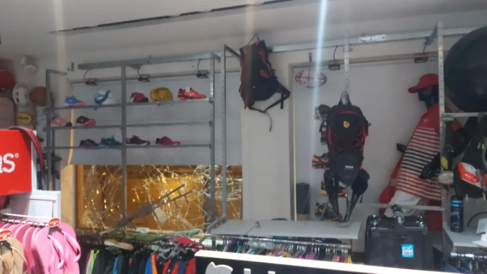 Otra vez robaron en Vida Sport: "estoy desprotegido, en una zona totalmente libre"
