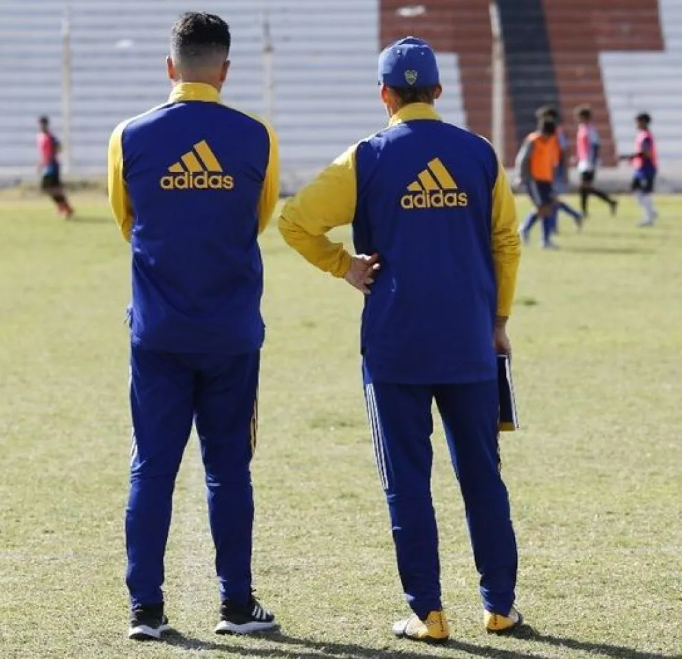 Medina y Arce recorren el país buscando talentos para Boca. Foto archivo.