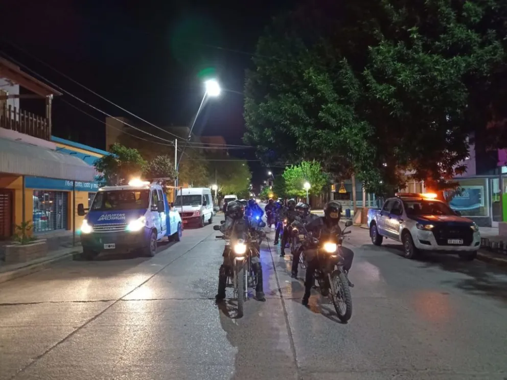 La policía trabajo en conjunto con inspectores municipales en controles locales