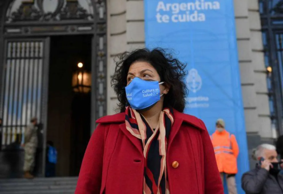 La Ministra Carla Vizzotti aseguró que "es esperable que tengamos un aumento en el número de casos"