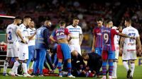 Preocupación en el Barça: Agüero tuvo que ser trasladado a un hospital