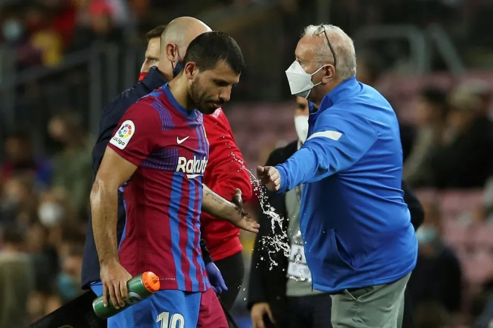 Mal momento para el Kun Agüero: Tres meses sin jugar por una arritmia cardíaca