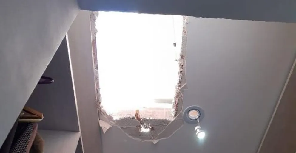 Boqueteros en acción: Entraron por el techo para robar