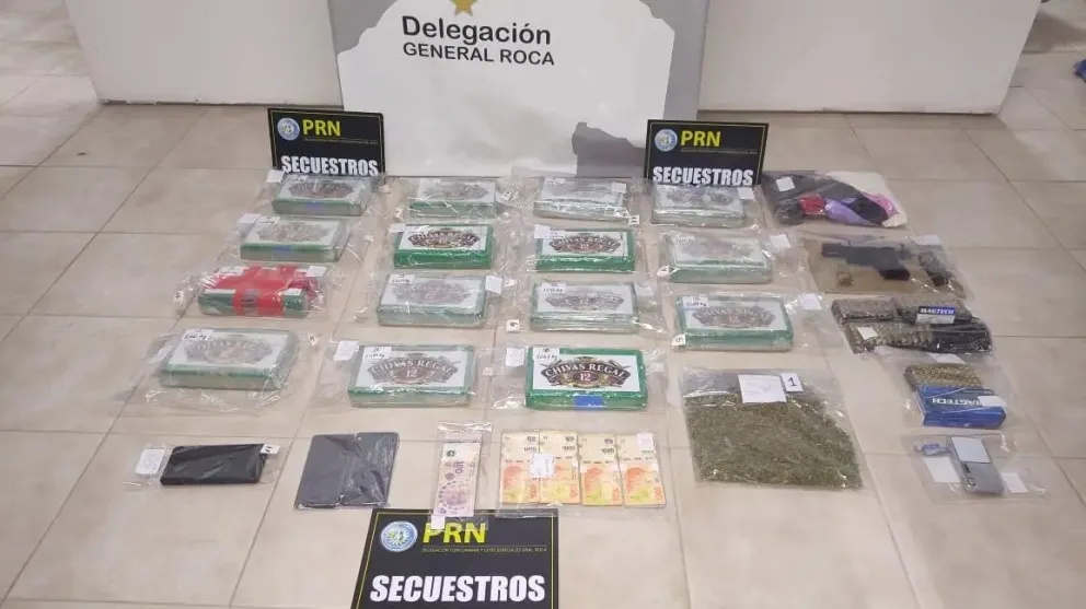 Golpe al narcotráfico: La banda narco allanada abastecía con cocaína a tres provincias