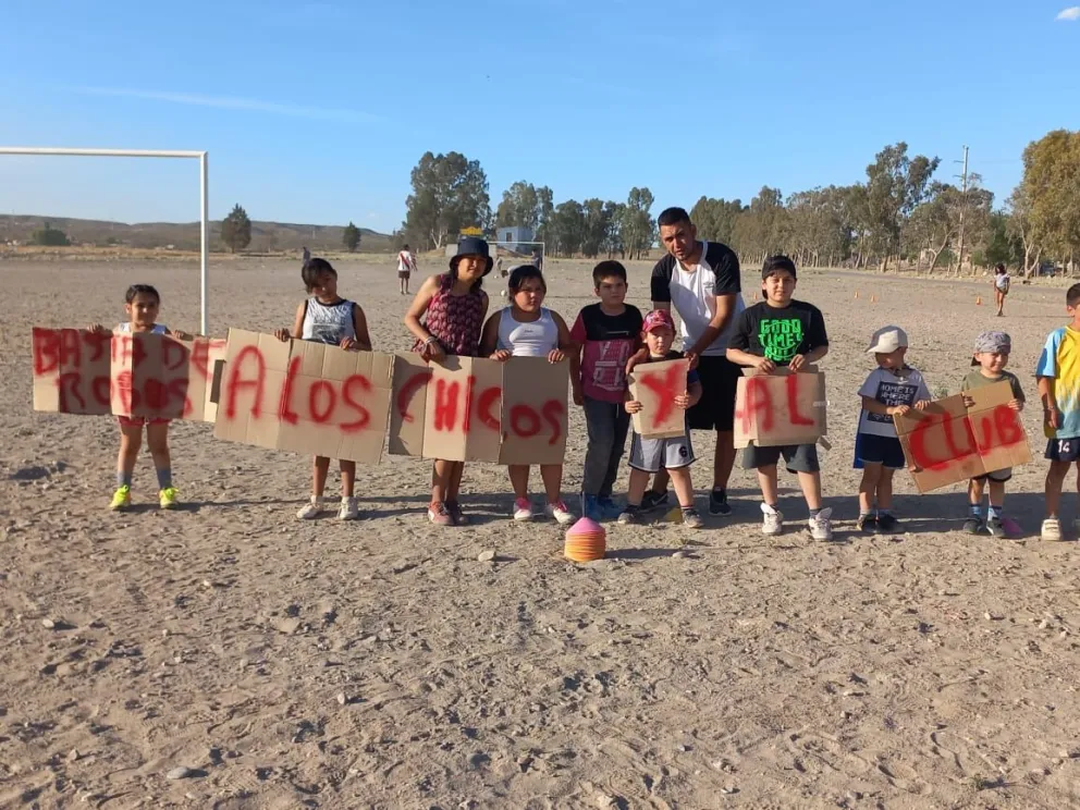 Arruinan las infancias: otra vez le robaron al club barrial de Quinta 25