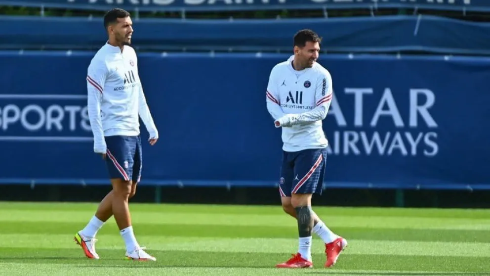  Malestar en PSG por el viaje de Messi y Paredes para sumarse a la Selección Argentina
