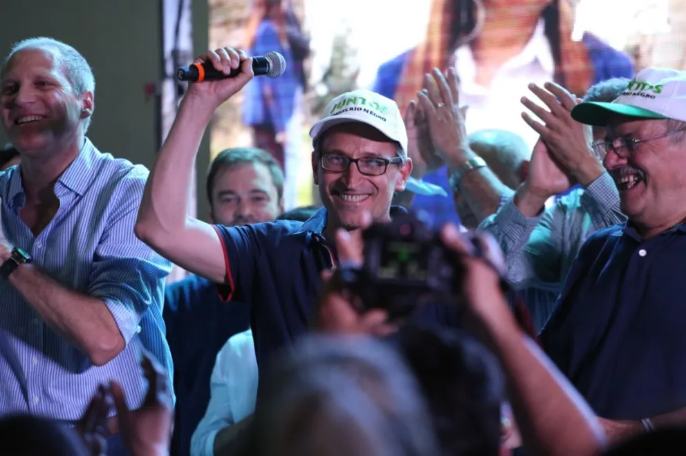 "No nos da órdenes ni la Cámpora ni Macri, tenemos el corazón verde”, expresó Agustín Domingo en su cierre local
