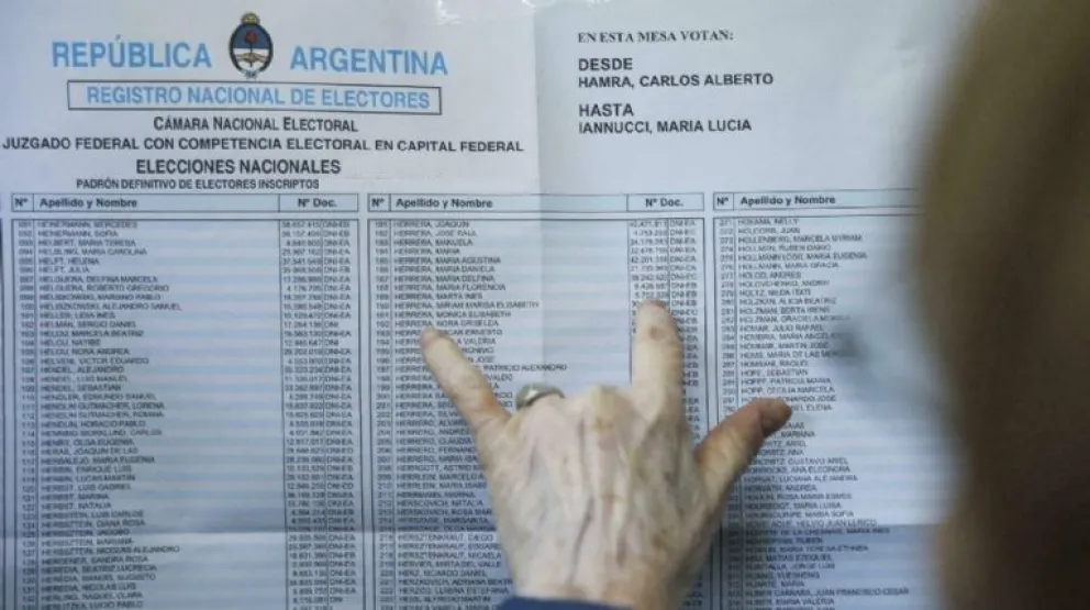 ¿Dónde voto? Ya se pueden consultar los padrones electorales