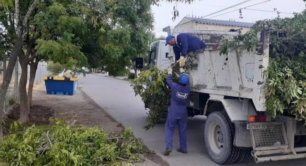 Mirá todas las zonas de la ciudad en las que estuvo trabajando el Municipio estos días 