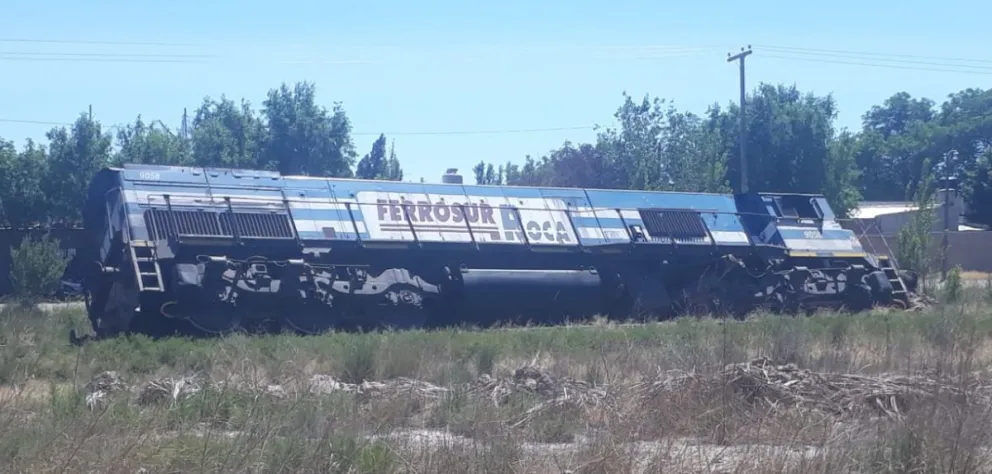 Descarriló un tren que transportaba combustible