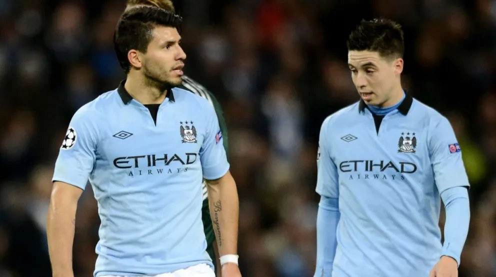 Nasri sobre el retiro del Kun Agüero: “Me acaba de enviar un mensaje y lamentablemente está confirmado”