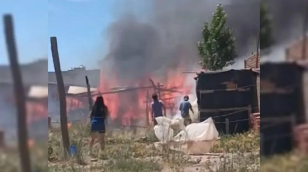 El chivito más caro de la historia: se les prendió fuego la casa por hacer un asado