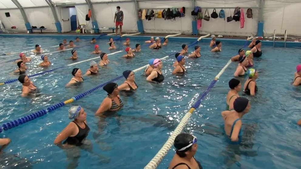Hoy realizarán el cierre de los talleres de gimnasia y natación en Patronato