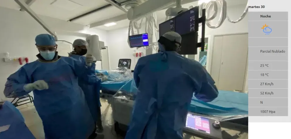 Realizaron un tratamiento inédito en la región para una patología cardíaca congénita