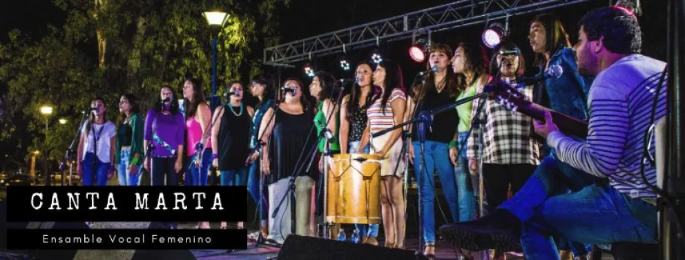 Imperdible: El Ensamble Vocal Canta Marta se presentará esta noche con invitados especiales 