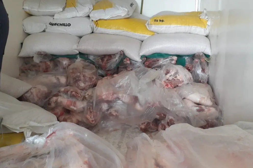 Feriado sin asado: Decomisaron 2.651 kilos de carne que pasarían por Roca  