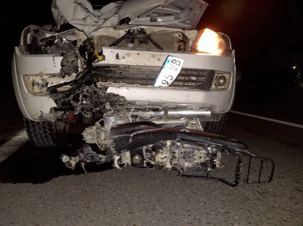 Siniestro fatal sobre Ruta 22 dejó como saldo a una persona fallecida