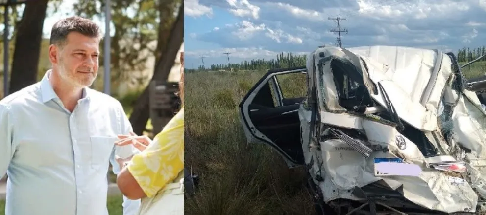 El Ministro Deco en grave estado tras protagonizar un accidente en la ruta