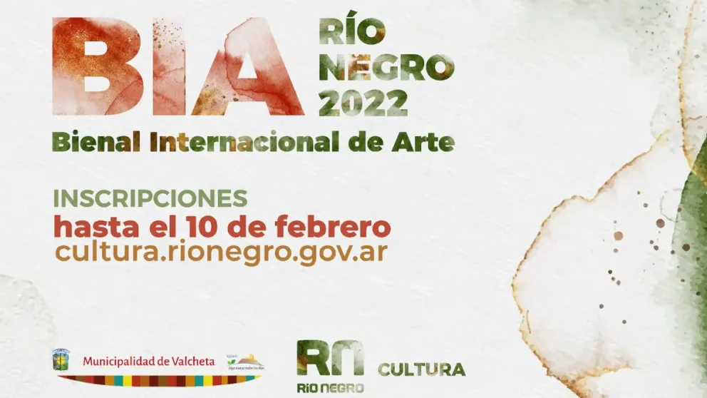 Abren las inscripciones para la Bienal Internacional de Arte Río Negro 2022