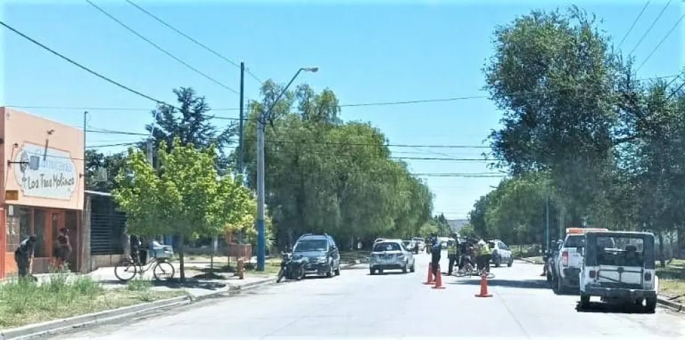 Otro choque en una esquina muy transitada