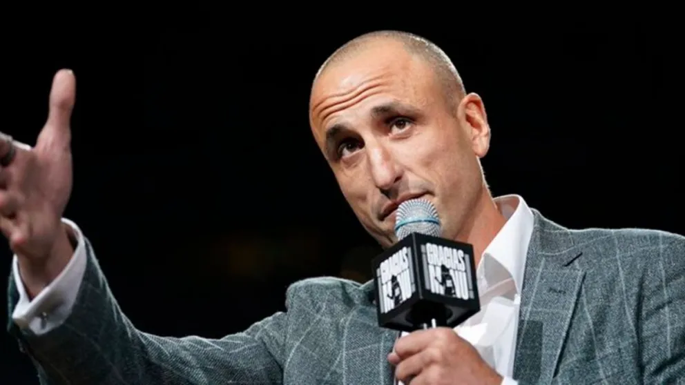 Manu Ginóbili y su reacción tras ser nominado al Salón de la Fama