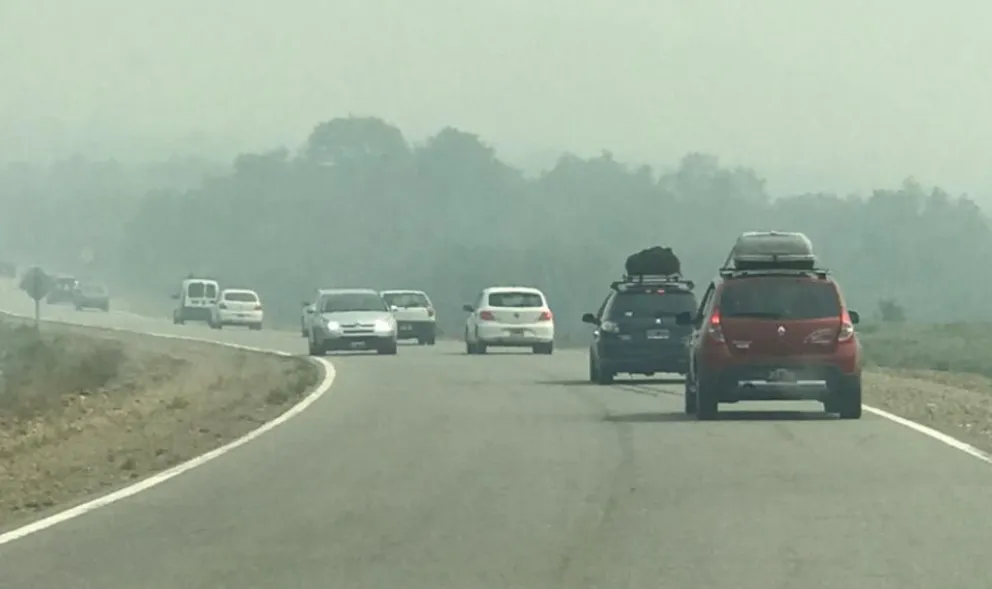 Piden circular con cuidado en la región por visibilidad reducida por humo