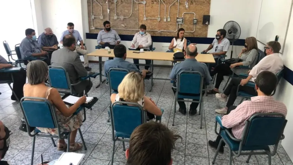 La Cámara de Comercio y la Provincia se reunieron para discutir sobre seguridad