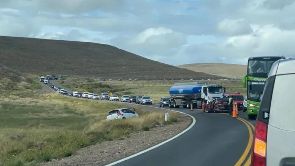 Tres muertos en un choque frontal sobre la Ruta Nacional 237