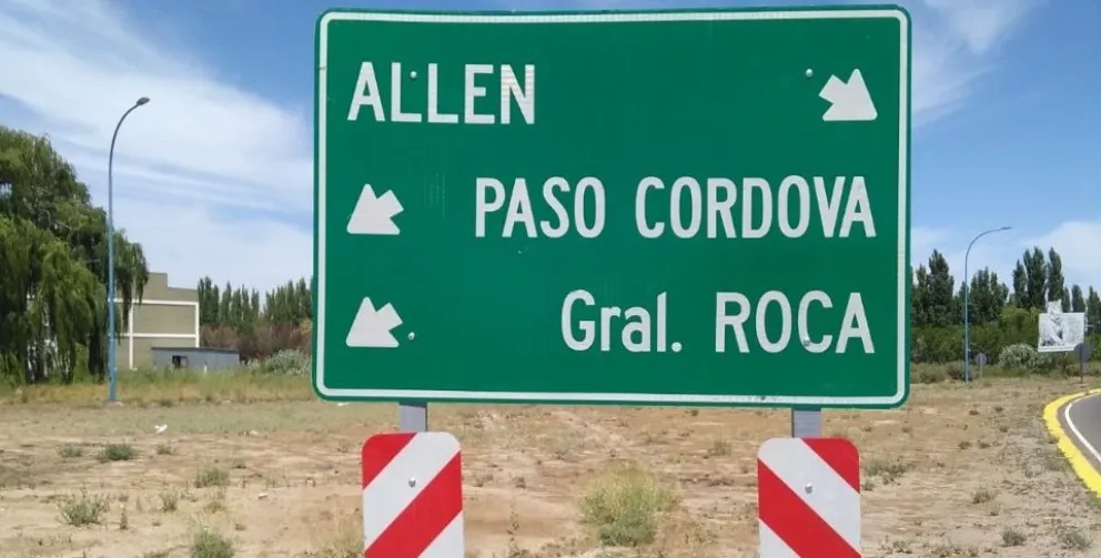 Ruta 22: Instalaron cartelería de señalización entre la rotonda de Ruta 6 y el cruce de Gómez