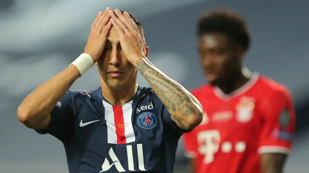 El cuerpo médico de PSG confirmo que Ángel Di María dio positivo por coronavirus