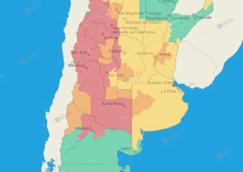 Estamos en alerta roja por la ola de calor según el Servicio Meteorológico Nacional
