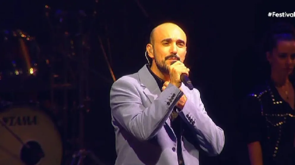 Abel Pintos frenó su recital en Jesús María: "Hoy desperté sintiéndome un poco mal"