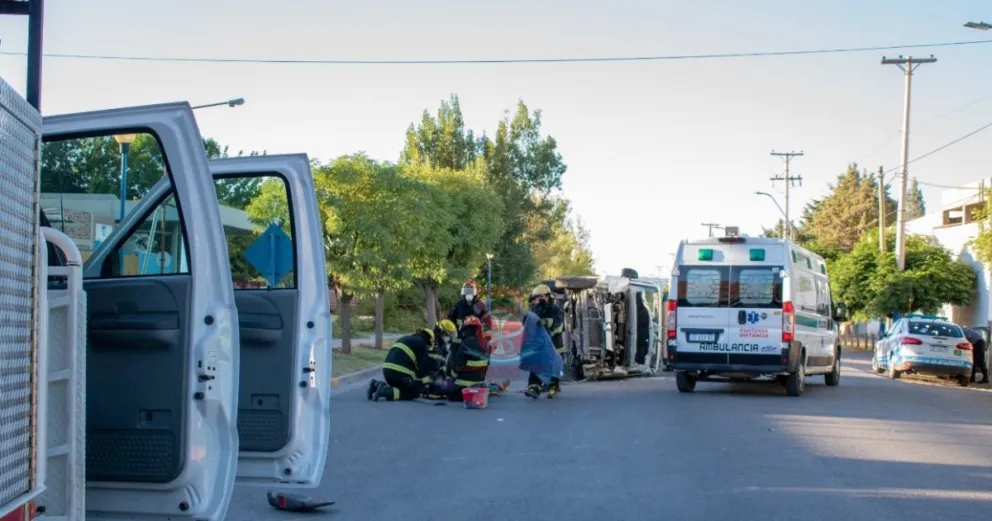 Tenía más de 1,90 de alcohol en sangre el chofer de la ambulancia privada que volcó ayer