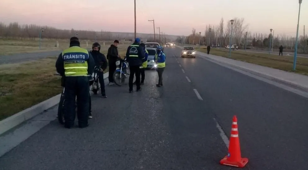 Controles de tránsito: Retuvieron 3 vehículos durante el fin de semana