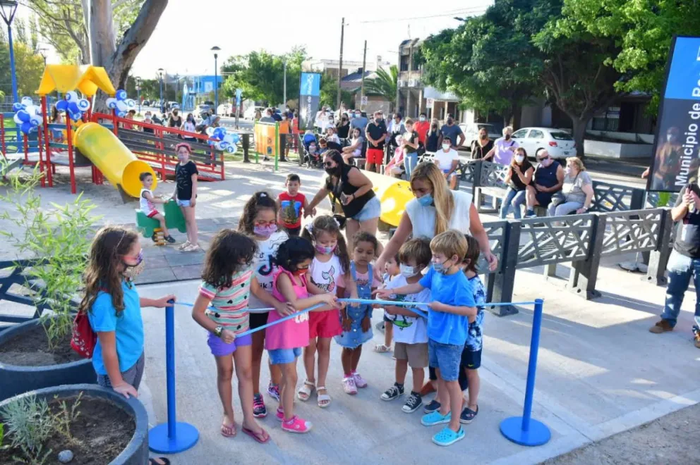 La ciudad sumó un nuevo espacio inclusivo para jugar y disfrutar