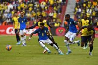 En un polémico partido, Ecuador y Brasil empataron en Quito 1 a 1