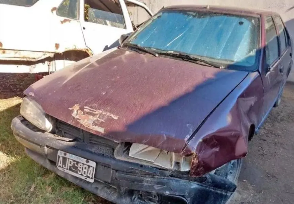 Alivio para un trabajador: Apareció el auto que le habían robado