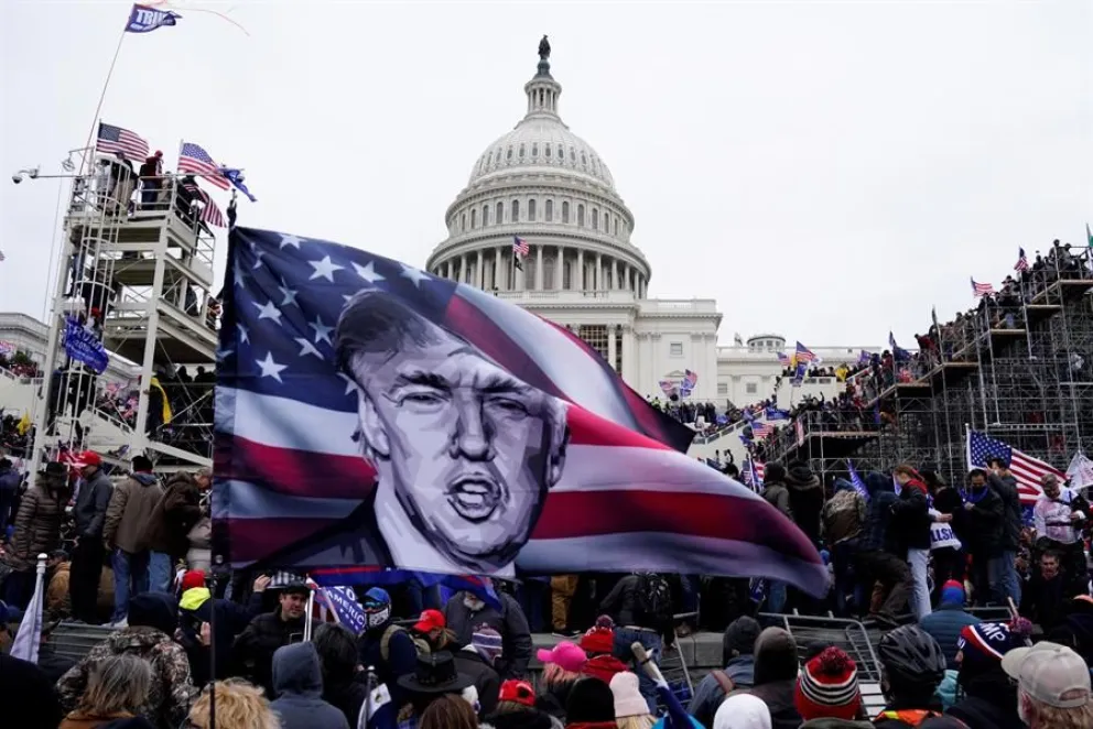 Trump prometió indultar a los asaltantes del Capitolio si gana las elecciones de 2024