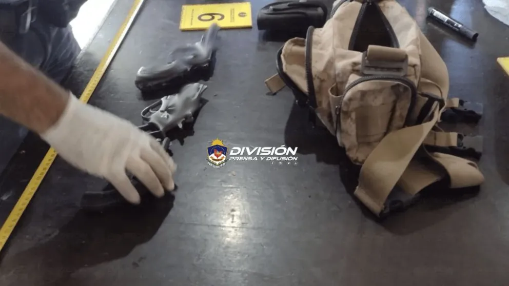 Estaban armados hasta los dientes y les secuestraron todo