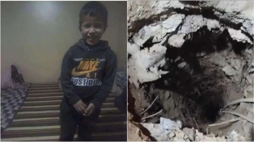 Marruecos: un nene cayó en un pozo hace casi dos días y continúan las tareas de rescate